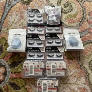 NWT Ardell Wispies and Juno Velvet Sponge Bundle